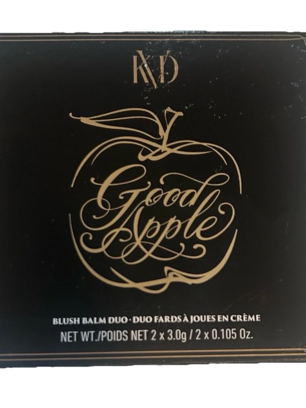 KAT VON D Good Apple Blush Balm Duo ~ 30 Elusive Orchard (Glass/Gilded Apple)